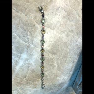 Brighton bracelet with flowers.